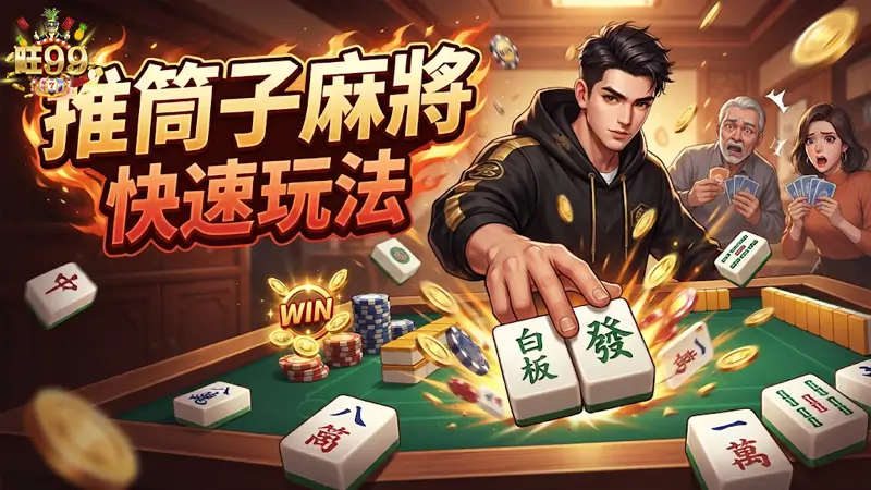 推筒子麻將快速玩法，讓你成為推筒子王者